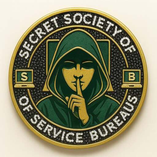 Secret Society of Service Bureaus crest